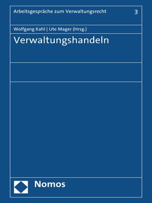 cover image of Verwaltungshandeln